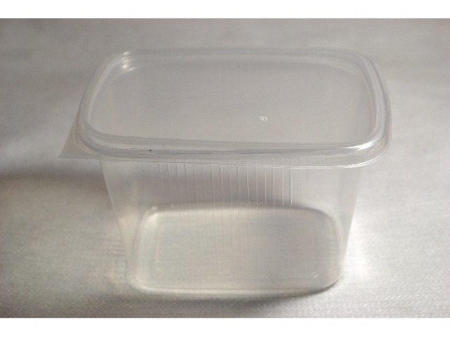 Контейнер 500 мл. квадратный СТИРОЛПЛАСТ 108/82 (1000 шт. в коробке) 